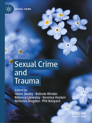 cover image of Sexual Crime and Trauma